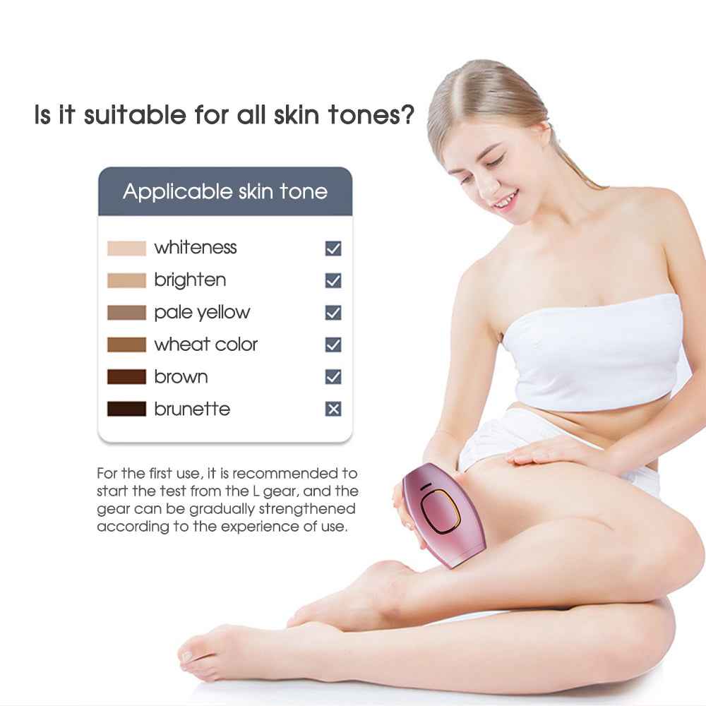 Rechargeable IPL Hair Removal Device