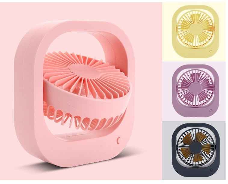 2-Speed USB Desk Fan