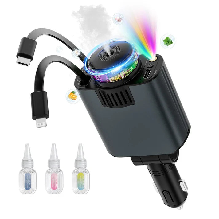 5 in 1 Smart Car Charger